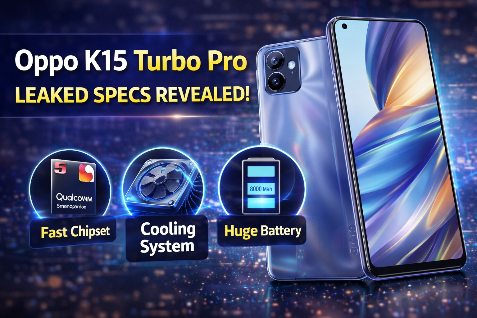 Super Oppo K15 Turbo Pro Leaks: Specs, Features and What to Expect